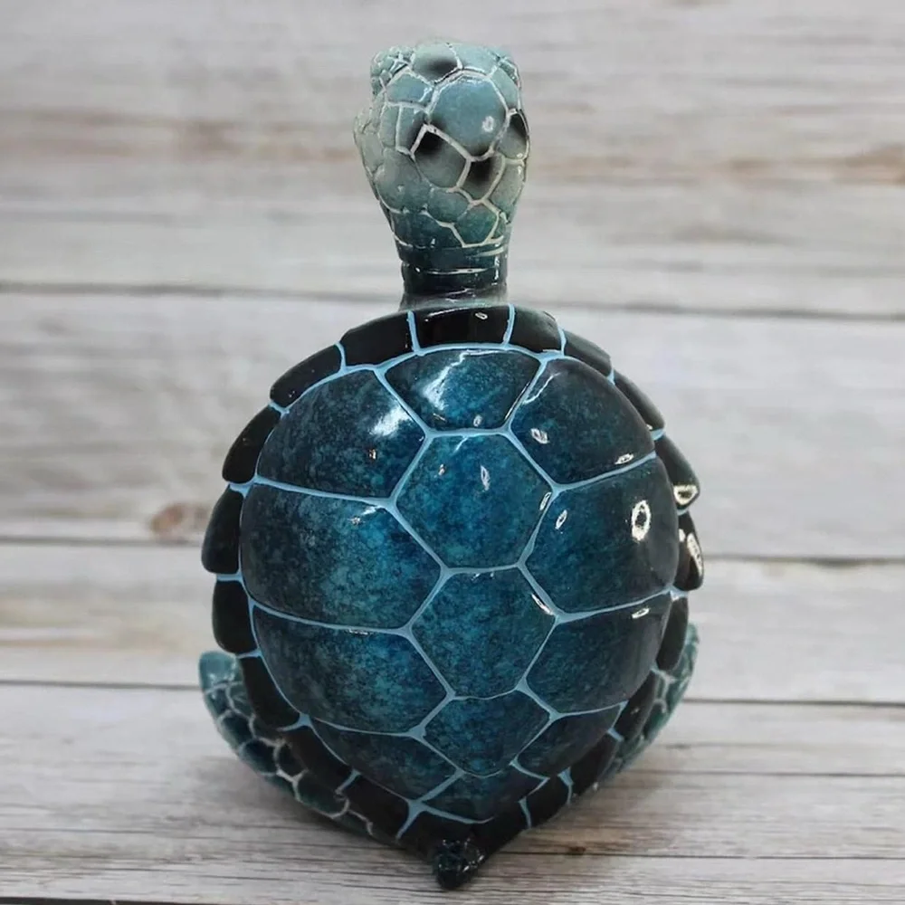 Urban Outfitters Blue and White Reptile Habitat Accessory